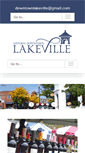 Mobile Screenshot of downtownlakeville.com